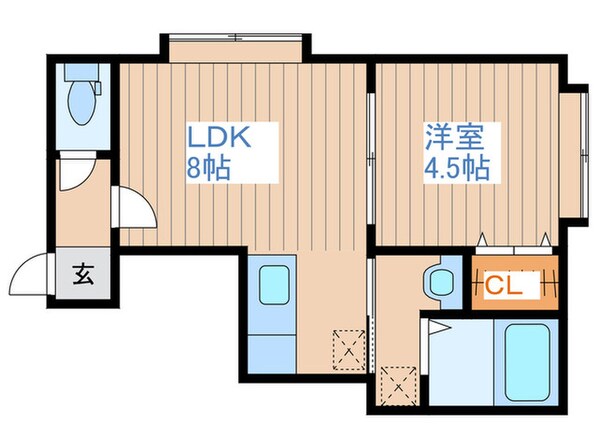 シティハイム澄川の物件間取画像